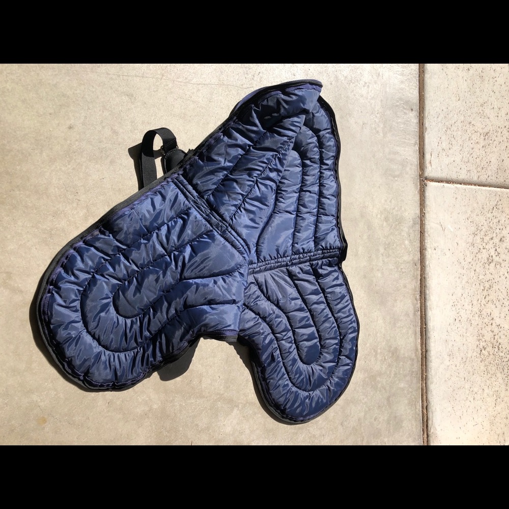 English saddle carrier